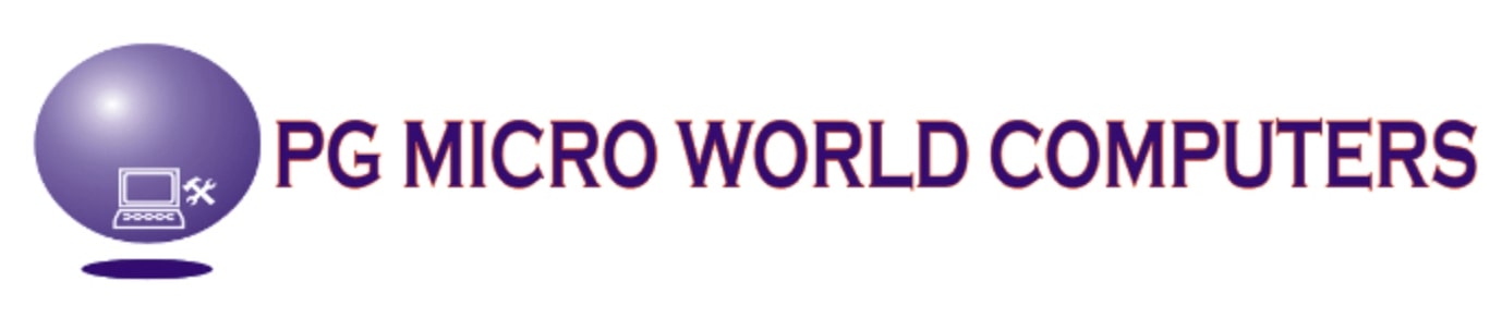 pc micro world computer logo